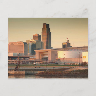 Carte Postale USA, Nebraska, Omaha, Skyline