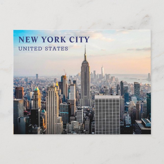 Carte Postale USA New York (Devant)