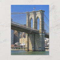 USA, New York, New York. Pont Brooklyn