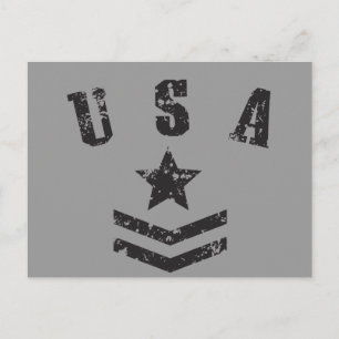 Carte Postale USA Stars & Stripes
