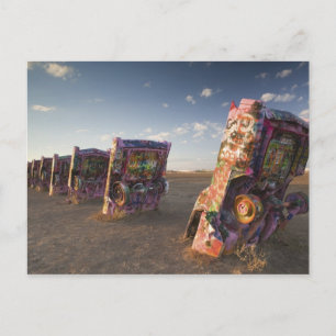 Carte Postale USA, TEXAS, Panhandle Area, Amarillo : Cadillac 2