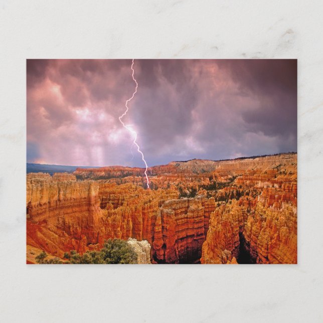 Carte Postale USA, Utah, Parc national du canyon de Bryce (Devant)