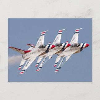 Carte postale USAF Thunderbirds F-16