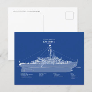 Carte Postale USCGC Eastwind wagb-279 - ABD