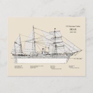 Carte Postale USCGRC USRC Bear - SBD