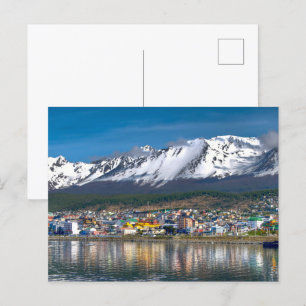 Carte Postale Ushuaia, Patagonie, Argentine Amérique du Sud