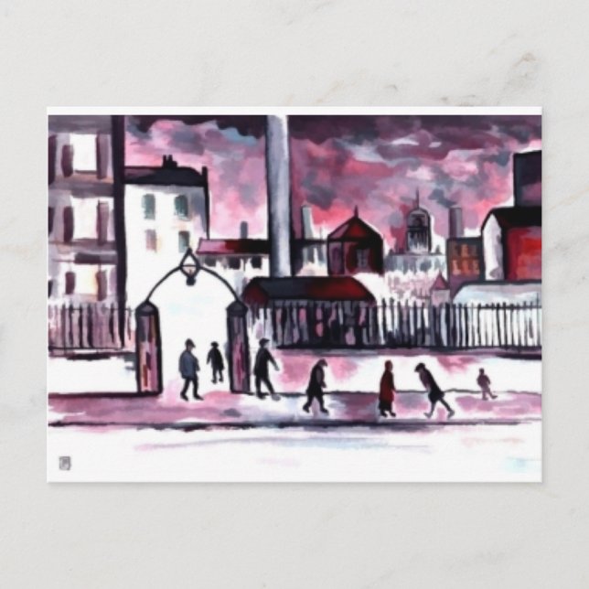 CARTE POSTALE USINE (Devant)