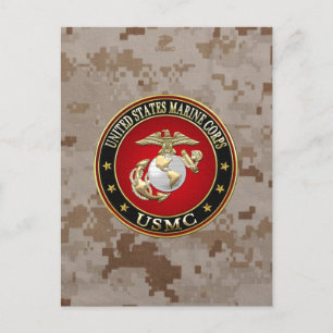 Carte Postale USMC EGA [édition spéciale] [3D]