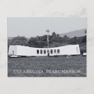 Carte Postale USS Arizona Pearl Harbor