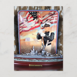 Carte Postale USS Arizona Tribute