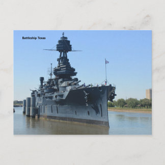 Carte postale USS Battleship Texas