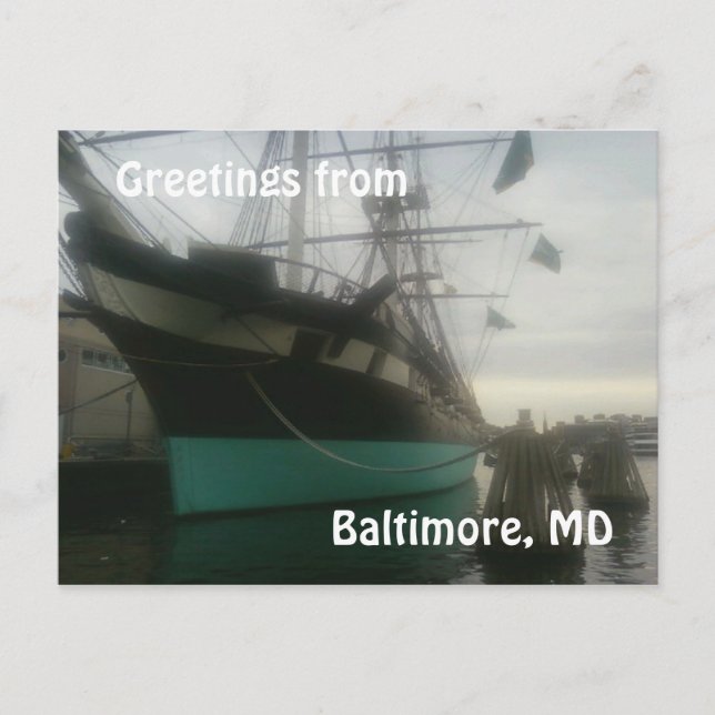 Carte postale USS Constellation (Devant)