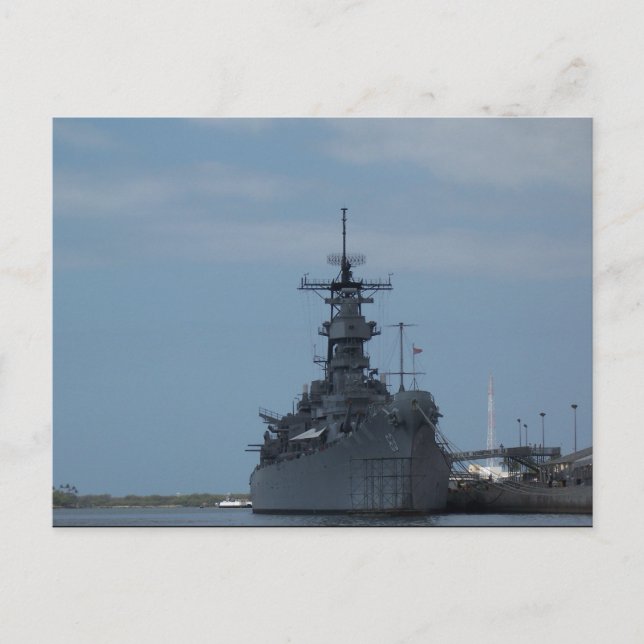Carte Postale uss missouri (Devant)