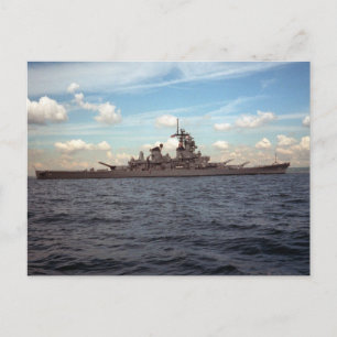 Carte Postale USS Wisconsin (BB-64)