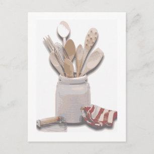 Carte Postale Ustensiles de cuisine