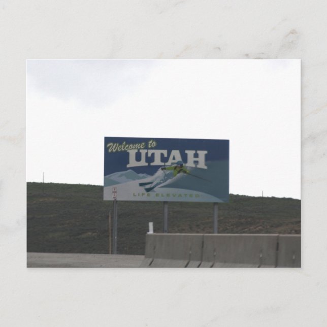 Carte postale Utah (Devant)