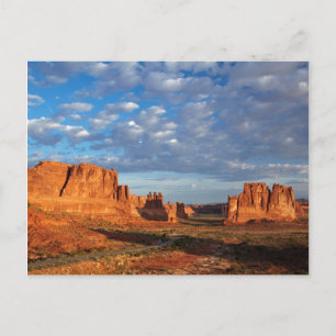 Carte Postale Utah, Parc national des Arches, formations rocheus
