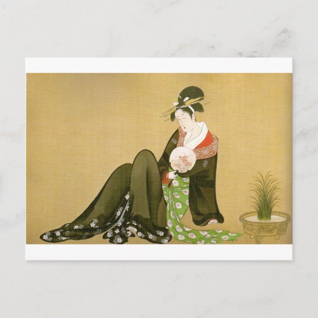 Carte Postale Utamaro-UKIYOE (Devant)