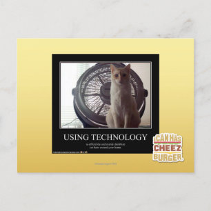 Carte Postale Utilisation de la technologie