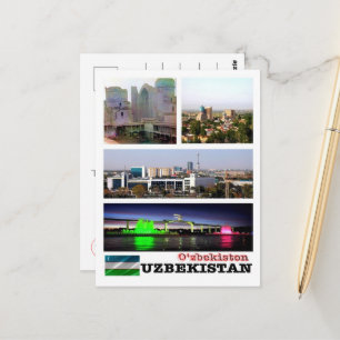 Carte Postale Uzbekistan - Mosaic -