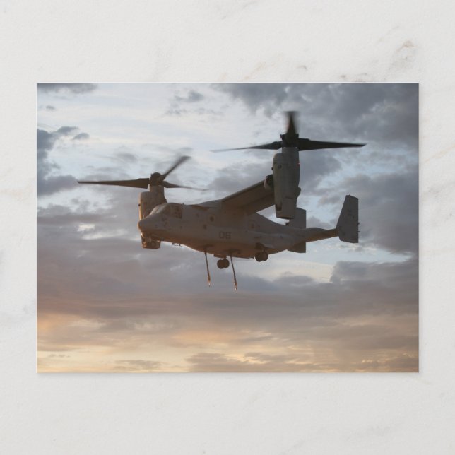 Carte Postale V-22 Osprey (Devant)