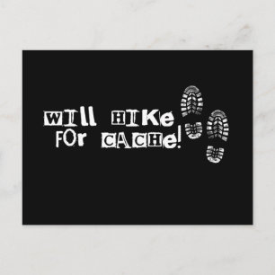 Carte Postale Va Faire De La Randonnée Pour Le Cache !