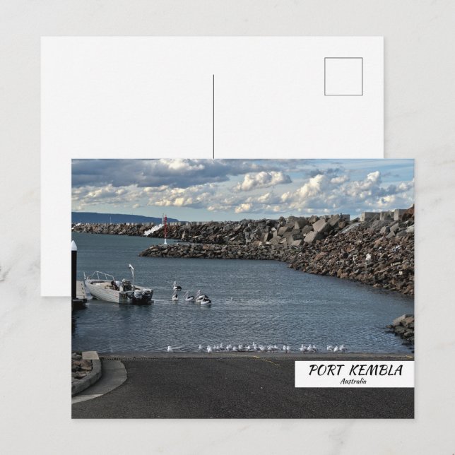 Carte postale - vacances (Devant / Derrière)