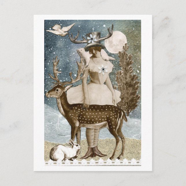 Carte postale Vacances avec amis (Devant)