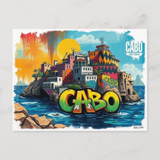 Carte postale vacances Cabo San Lucas Mexique (Devant)