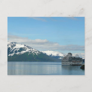 Carte Postale Vacances de croisière en Alaska Photographie de vo