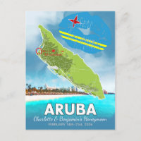 Vacances en lune de miel Souvenirs Aruba Island Ca