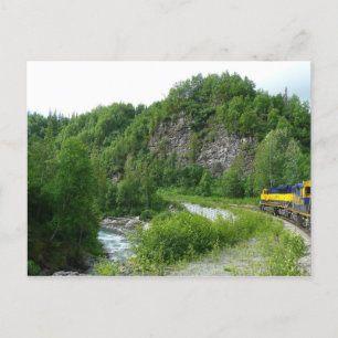 Carte Postale Vacances en train Denali Express Alaska Photograph