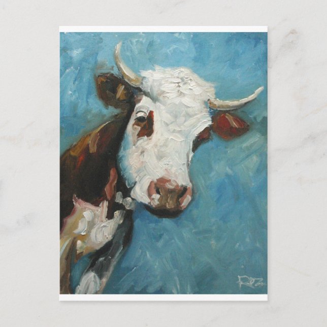 Carte Postale vache 19 (Devant)