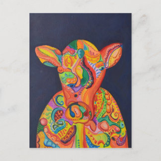 Carte Postale Vache abrégée
