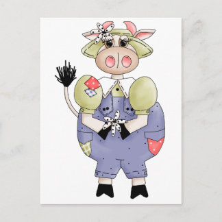Carte Postale Vache mûre