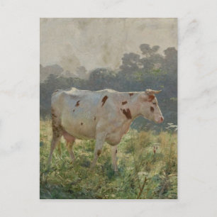 Carte Postale Vache par Emile Claus