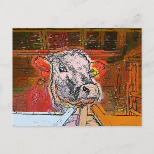 CARTE POSTALE VACHES