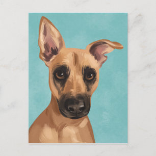 Carte postale Vaden Black Mouth Cur