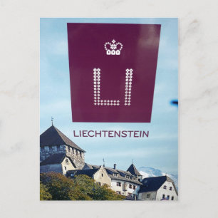 Carte Postale vaduz li