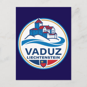 Carte Postale Vaduz Liechtenstein Europe