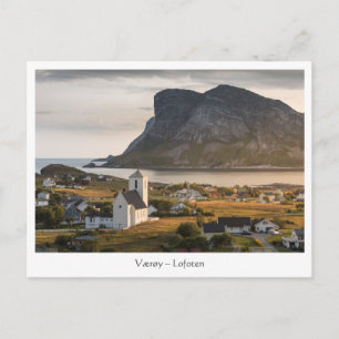 Carte Postale Værøy Lofoten Norvège