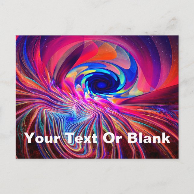 Carte Postale Vague de torsion (Devant)