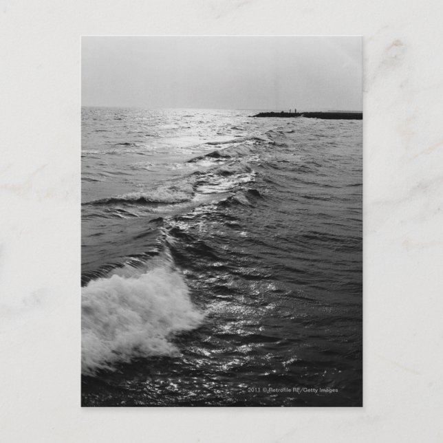 Carte Postale vagues (Devant)