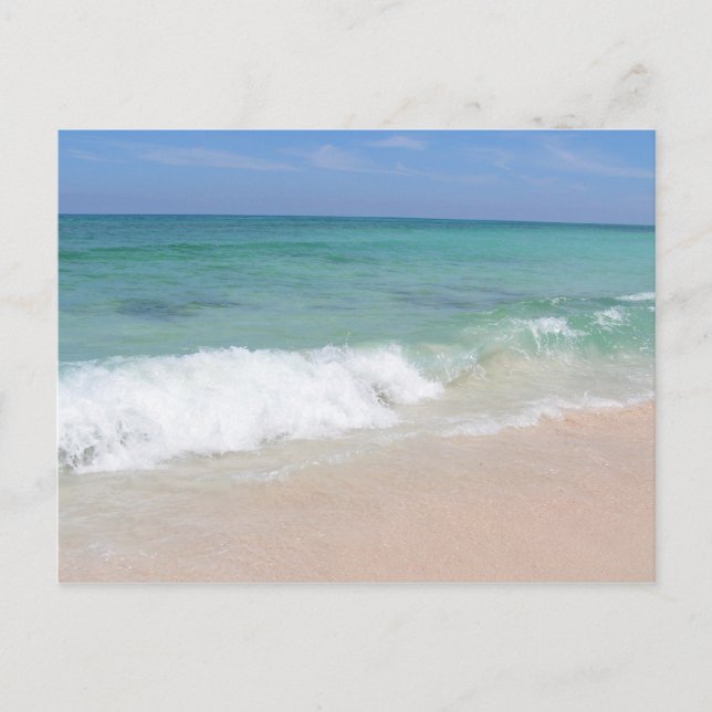 Carte Postale Vagues à Cozumel (Devant)