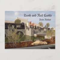 Vaisseau de Château de dents et de ongles en Paso 