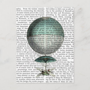 Carte Postale Vaisseau Volant Hot Air Balloon