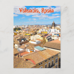 Carte Postale Valence, Espagne