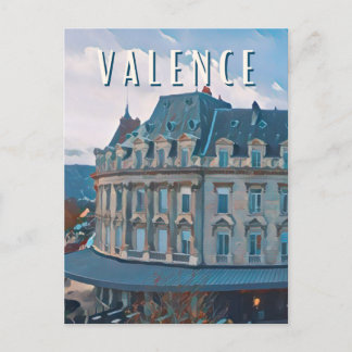 Carte Postale Valence Photo Vintage