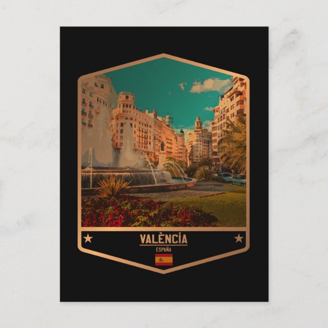 Carte Postale Valencia (Devant)