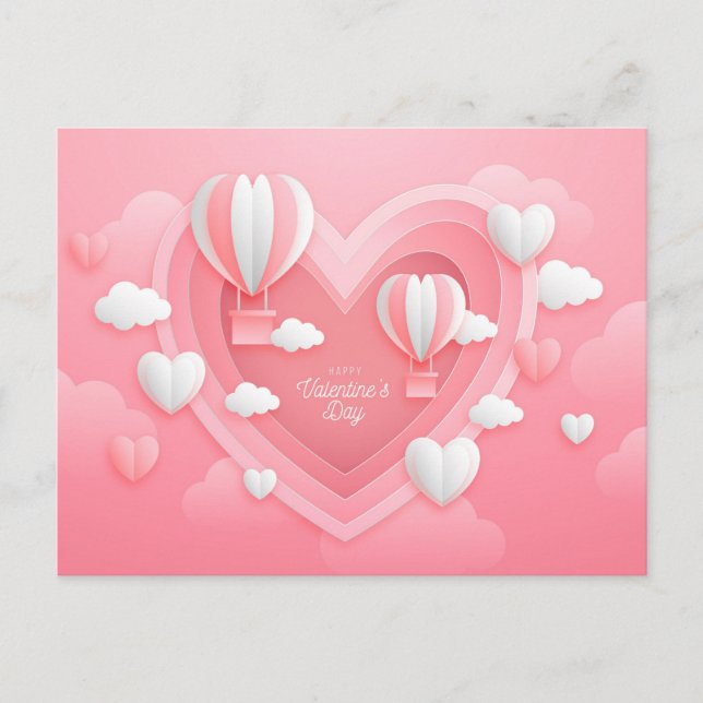 Carte Postale Valentine (Devant)